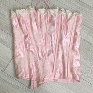 Vintage Lace Snap up Corset